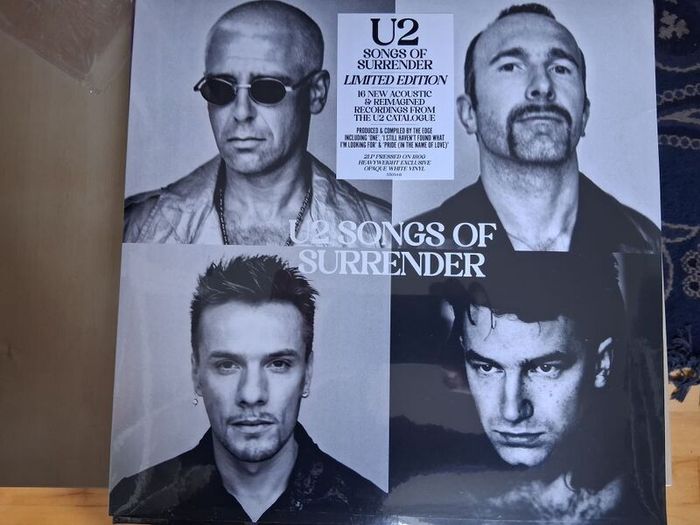 U2 White Sealed vinyl