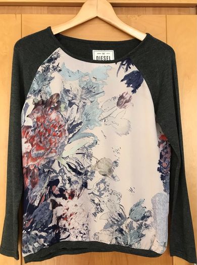 Ladies Grey Top by Diesel