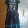 Ted baker occasion tea stunning skater dress 1 UK 10 floral roses black Image 4