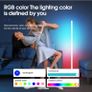 1pc LED RGB Ambient Light with Sound Sensor, USB-Powered Infrared Remote Control Image 9