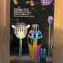 Metal Cocktail Set Rainbow Image 5