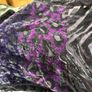 Gerry Weber Silk Blend ( Chenille Like ) New / Boxed Purple / Black / Grey / Charcoal Image 3