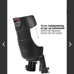 Bobike Exclusive Tour Plus E-BD LED rear child bike seat