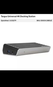Targus Dual Video 4K Docking Station