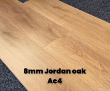 8mm Jordan oak laminated click flooring