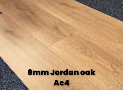 8mm Jordan oak laminated click flooring