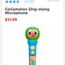 CoComelon My First Sing-Along Boombox & Sing Along Microphone Image 7