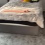 double bed mattress & bed frame Image 3