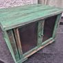 Small Vintage style  2 glass door counter  cabinet Image 7