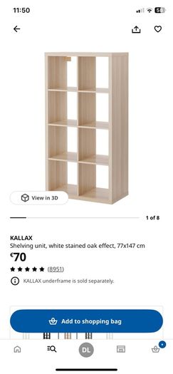 ikea Kallax Storage unit