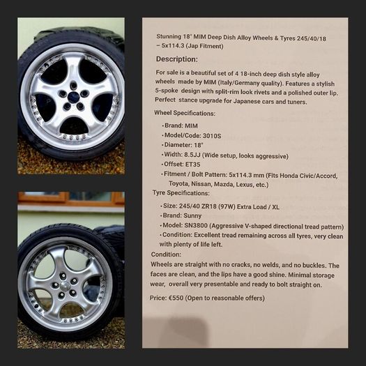 Alloy Wheels &Tyres
