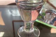 Antique Victorian 19th Century Glass Ice Cream Penny Lick or Deception Glass