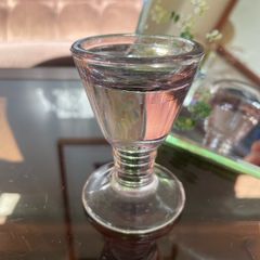 Antique Victorian 19th Century Glass Ice Cream Penny Lick or Deception Glass