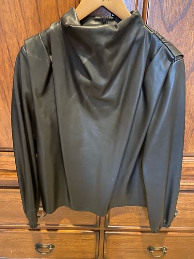 Jakke Vegan Leather Uk 8