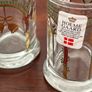 Vintage Holmegaard Golden Christmas Dram Glasses Image 5