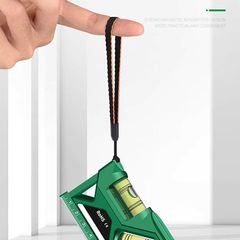 Mini Level Gauge High-precision Horizontal Vertical Measure Metric Ruler Protractor Home Portable Magnetic Pocket Level Gauge