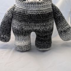 handmade crochet monster large