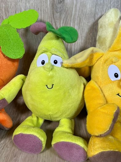 Goodness Gang X 4 Co Op Plush Toy Teddy Pear, Corn, Carrot