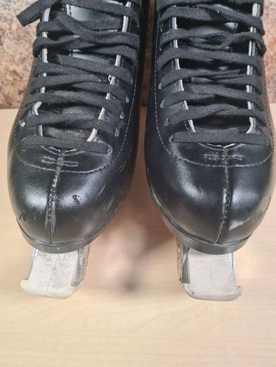 Mens GRAF 500 OFF ICE SKATES Size UK 11 EU 45 Black ice skating practice figure skates rollerblades