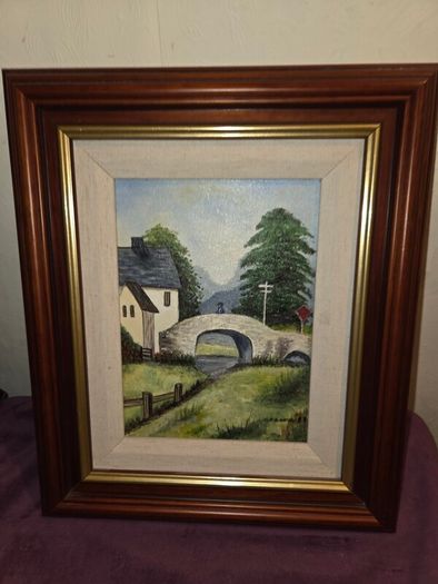 Oil painting signed C.Black 99
