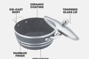 32L non stick large Saucepan cookware