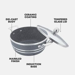 32L non stick large Saucepan cookware