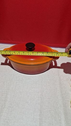 Le Creuset 29cm Oval Casserole  Volcanic Orange