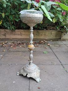 Highly Decorative Standing Ashtray