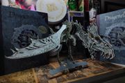 Dragonology: The Frost Dragon Book and Model Set ! 2008 ! by Candlewick  !