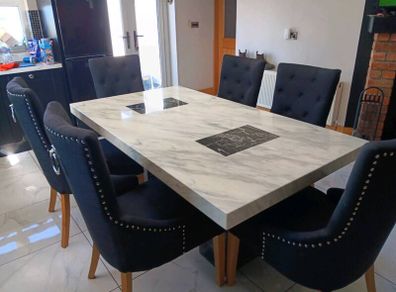 Table and chairs
