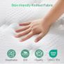 Small Double Mattresses 9.8 Inch 3-Zone Gel Memory Foam Pocket Sprung Mattress Image 6