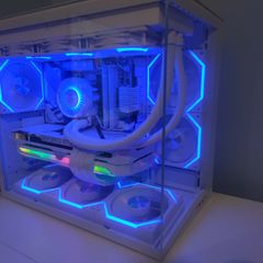 High-End Gaming PC - Ryzen 7 9800X3D - RTX 3080 - 32GB DDR5 - White Build - Like new