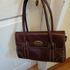 Ralph Lauren brown leather bag