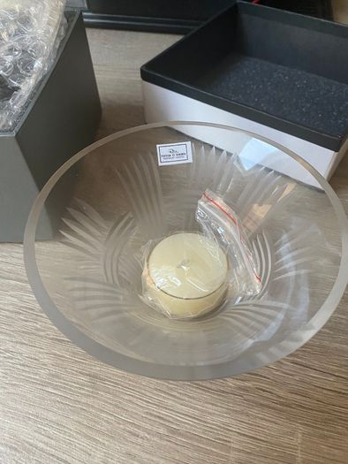 BNIB Tipperary crystal candle holder