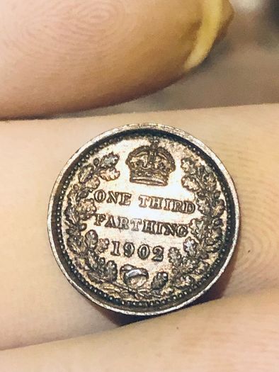 One third farthing 1902 Edward 7th