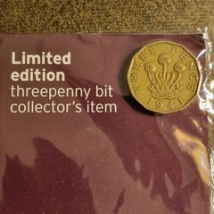 1941 British Three Penny Coin