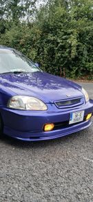 ek civic pre facelift mugen pu front lip