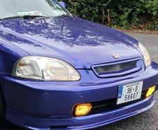ek civic pre facelift mugen pu front lip