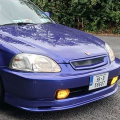 ek civic pre facelift mugen pu front lip