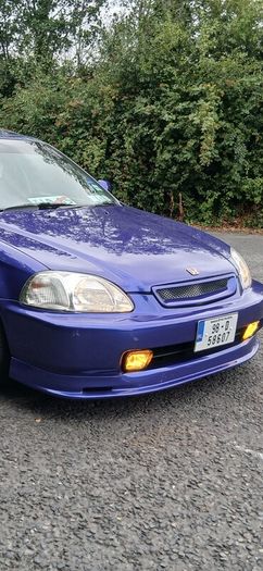 ek civic pre facelift mugen pu front lip