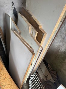 Kitchen cabinets / chipboard sheets