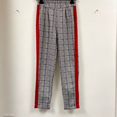 Check trousers