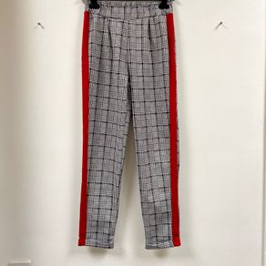 Check trousers