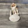 X1 Vintage Gymnastic Olympic Human Tower Figurine Stone White Sculpture Art Image 8