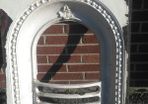 Victorian cast iron fireplace insert