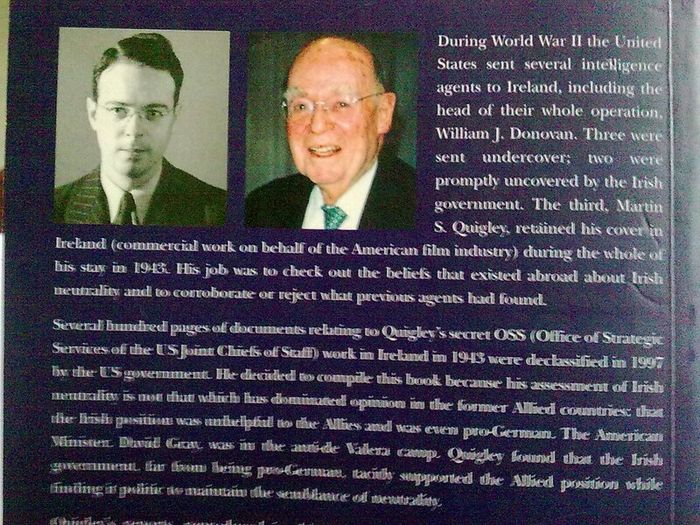 A U.S. spy in Ireland WW 2 Irish history