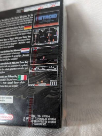 Factory Sealed Metroid Classic NES Series Game Boy Advance PAL UKV