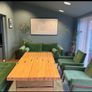 Bespoke Bowling Alley Coffee Table Reclaimed Wood, Art Drawers, Hidden Safe Image 8