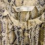 Zara Snake Print Maxi Dress  Size L Image 6