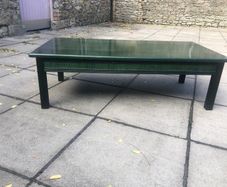 Green Wooden Table